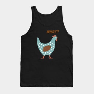 What?  The Chicken and Rooster Tank Top